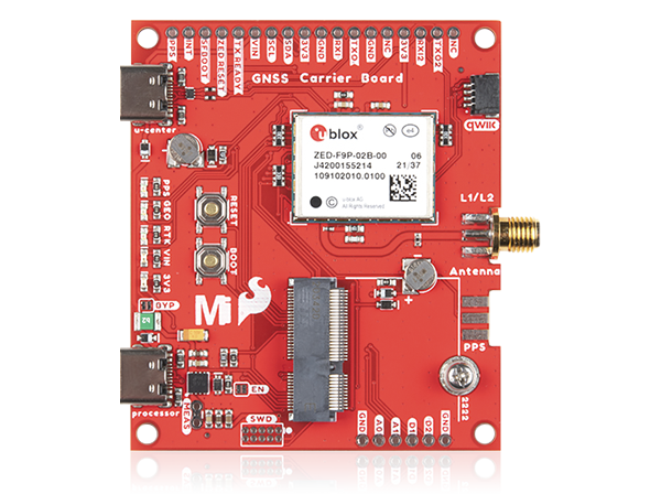 MicroMod GNSS Carrier Board